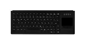 Active Key AK-4400-G keyboard Universal PS/2 QWERTZ German Black - AK-4400-GP... - Picture 1 of 1