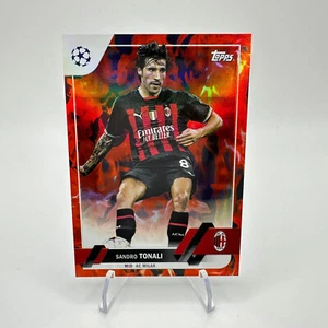 2022-2023 Topps UEFA Klubwettbewerbe Inferno Folie #128 Sandro Tonali - Bild 1 von 2