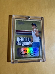 Kim Clijsters 335/375 2006 Ace Authentic Heroes & Legend #13 Autograph Signature - Picture 1 of 2