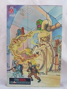 The Real Ghostbusters 100 Piece Puzzle, Milton Bradley 4757-8, Sealed in Box