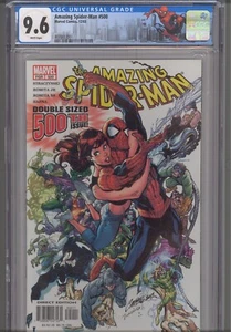 Amazing Spider-Man #500 CGC 9.6 2003 Marvel Doctor Strange aplicación etiqueta personalizada - Imagen 1 de 9