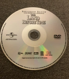 The Land Before Time (DVD, 2003, Anniversary Edition) Very Good - Imagen 1 de 3