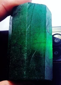 Piedras preciosas sueltas en bruto 425+ quilates esmeralda natural tierra extraída verde certificado - Imagen 1 de 7