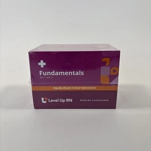 Level Up RN Fundamentals Flashcards Edition 3 Nursing Study Cards - Picture 1 of 3