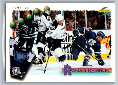 # 48 Roman Hamrlik Tampa Bay Lightning 1994-95 Score - Image 1 of 2