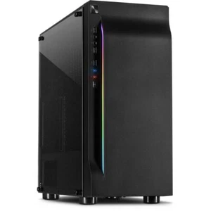 Gehäuse, Case ATX A-3411 Creek Midi, w/o Netzteil - Bild 1 von 9