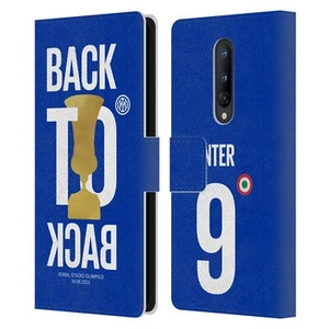 OFFICIAL INTER MILAN 2023 CHAMPIONS LEATHER BOOK WALLET CASE FOR ONEPLUS PHONES - Picture 1 of 7