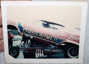 1970'S FUNNY CAR DRAG RACING POLAROID PHOTO CAMMER JAMMER JIM BARILLARO - Picture 1 of 5