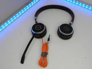 JABRA EVOLVE STEREO 65 Wireless On-Ear Headset - Black UK SELLER FREE P&P #20 - Picture 1 of 3