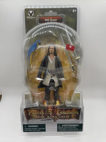 Pirates of the Caribbean Dead Mans Chest Will Turner Action Figure NIP Cover