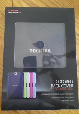 "Funda trasera negra TOSHIBA para tableta de 10"""  Foto 1 de 2