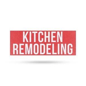 Kitchen Remodeling Vinyl Decal Home Improvement Services Custom Designs - Picture 1 of 99