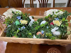 Tablettkorb mit Ostergesteck - Bild 1 von 4
