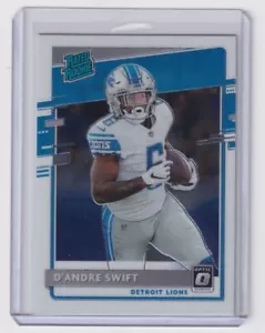 Donruss Optic Preview 2020 D'Andre Swift RC Rookie #P-309 TS1 - Foto 1 di 2