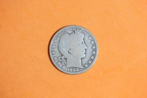1902- Barber Half Dollar #P04728 - Picture 1 of 2