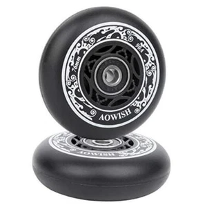 Ripstik Wheels 76mm Ripstick Wheels 90a Ripsurf Replacement Wheels BLACK - Picture 1 of 8