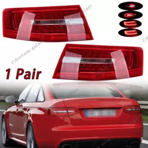 Left&Right Side Tail Lights For Audi A6 C6 S6 Quattro RS6 Saloon Sedan 2009-2011 - Picture 1 of 22