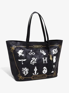 Harry Potter Regreso a Hogwarts Iconos Bolso de Mano Imitación Cuero Cartera Borla Nuevo con Etiquetas - Imagen 1 de 2