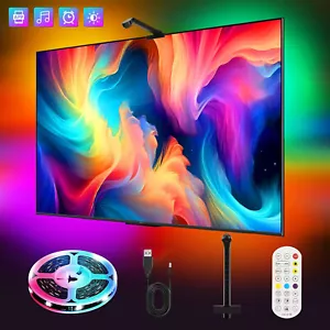 TV LED Backlight RGBIC Smart Lights Strip With Camera WiFi Control Sync Adapter - Picture 1 of 16