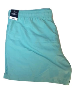 Men’s Blue GEORGE swim trunks size 3XL 48-50 6" inseam side pockets - Picture 1 of 8