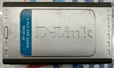D-LINK DKVM-4K 4-PORT KVM SWITCH - Image 1 of 4