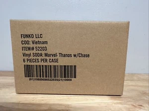 Funko Soda Thanos Sealed Case of 6 Guaranteed Chase - Picture 1 of 3