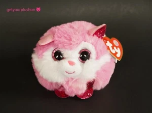 TY 2021 PUFFIES "PRINCESS" 4" PLUSH - Picture 1 of 2
