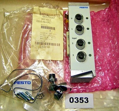 Módulo de entrada Festo VIGE-03-FB-4-5POL Foto 1 de 3