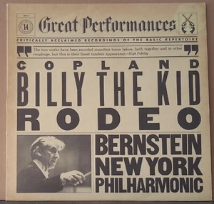 CBS 60114 ED 1 HOLLAND 1981 COPLAND - BILLY THE KID / RODEO BERNSTEIN - Foto 1 di 3