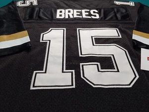DREW BREES CUSTOM **XL* COLLEGE HEIMTRIKOT, GENÄHT!   - Bild 1 von 4