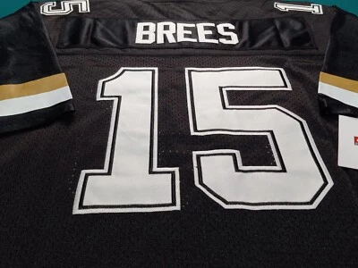 DREW BREES CUSTOM **XL* COLLEGE HOME JERSEY, SEWN!   - Image 1 of 4