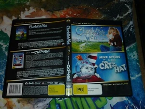 CHARLOTTE'S WEB / THE CAT IN THE HAT (2-DISC) (DVD , PG) (151431 K) - Picture 1 of 1