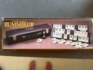 Tournament Rummikub Pressman in Carrying Case 1982 COMPLETE - Picture 1 of 1