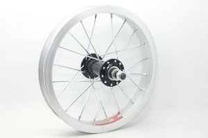 Bicycle Front Wheel Fit 12 X 1.75 Tire Scooter Kids Bike Aluminum Hub 3/8 Axle - Picture 1 of 6