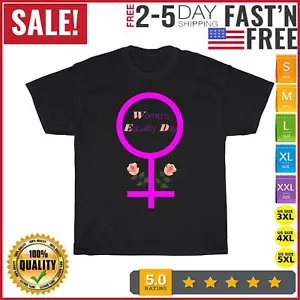 Womens Equality Day Premium Vintage T Shirt Men Fashion 2023 Women T Shirt Short - Picture 1 of 9