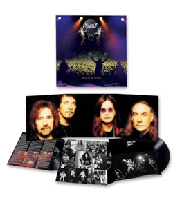 Black Sabbath Reunion 3LP Black Vinyl Triple Gatefold Sleeve 2023 Sony - Picture 1 of 2