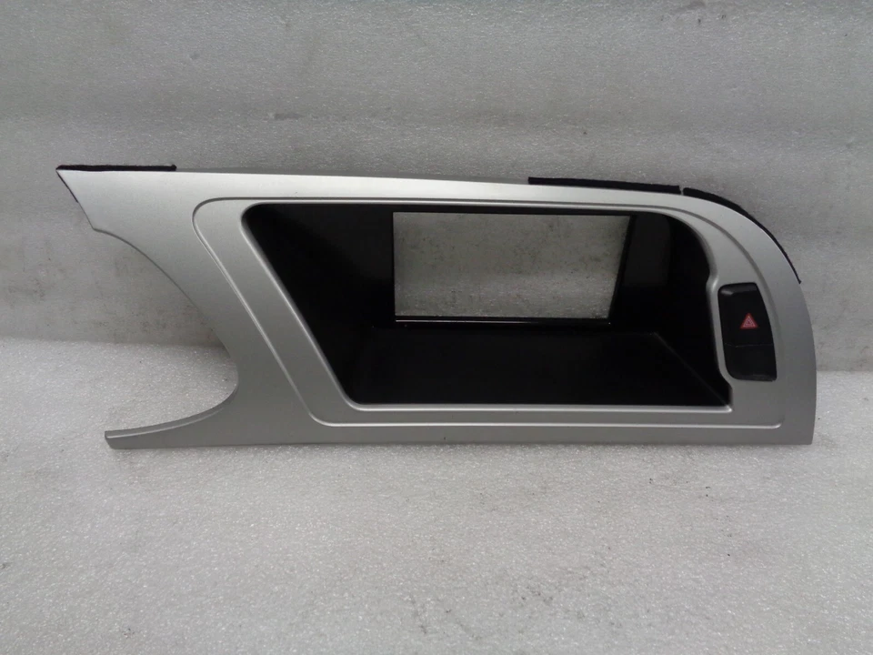 Audi A4 2009-2012 tablero central pantalla bisel plateado OEM AK2206103 Foto 1 de 4