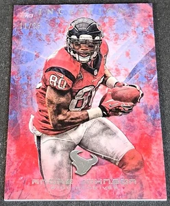 2013 Topps Inception rojo #90 Andre Johnson #/25 SSP estuche raro golpe Houston Texans - Imagen 1 de 3