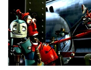 ROBIN WILLIAMS & EWAN MCGREGOR SIGNED PHOTO ROBOTS 8X10 COLOR MINT! RARE! R.I.P - Picture 1 of 1