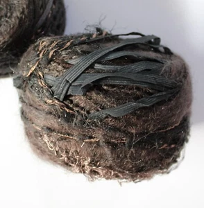Camelot Designer Garn braun mit schwarz 31% Nylon 30% Wolle Acryl Mohair 327yd - Bild 1 von 4