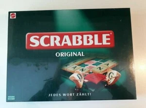 Scrabble original- Jedes Wort zählt Erstausgabe von Mattel 1999. TOP RAR !!! - Bild 1 von 3
