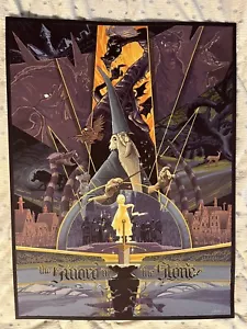 FIRMADO La Espada en la Piedra Mundo Rich Kelly Póster Estampado Artístico Disney AP Arthur - Imagen 1 de 3