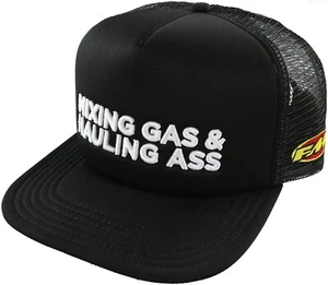 FMF Gass Men's Flat Bill Snapback Hat  Mens - Picture 1 of 12