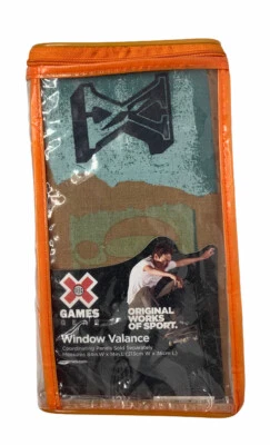 NUEVO X-Games Gear Pop Culture Window Cenefa 84" x 14" ESPN Skateboarding Foto 1 de 4