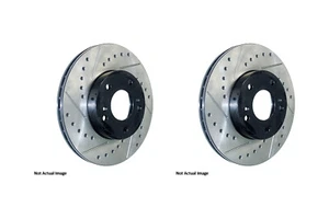 Front PAIR Stoptech Disc Brake Rotor for 2020 Nissan 370Z (46202) - Picture 1 of 2