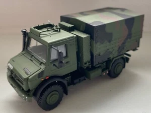 MERCEDES UNIMOG U5023 4x4 PLATAFORMA MILITAR / EJÉRCITO TRANSPORTADOR CAMUFLAJE ANTIMANCHAS - Imagen 1 de 4