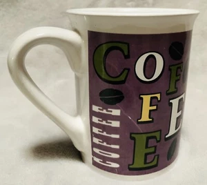 Mulberry Home Collection COFFEE Ceramic 12oz Coffee Mug Preowned - Picture 1 of 11