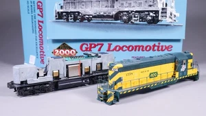 Locomotiva diesel H0 DC Life-Like Proto 2000 23405 GP7 Northwestern DSS in confezione originale #FB_904 - Foto 1 di 9
