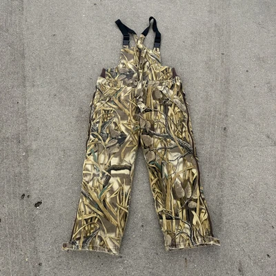 Cabela's Hunting Bibs Overalls Men Large Realtree Advantage Camo Camouflage - Image 1 of 4