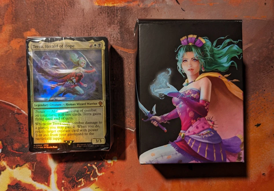 MTG Final Fantasy VI Commander Deck Terra Revival Trance - Unboxed, Deck Only - Image 1 of 1